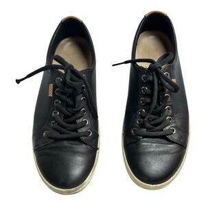 Ecco Black Leather Sneakers Women’s